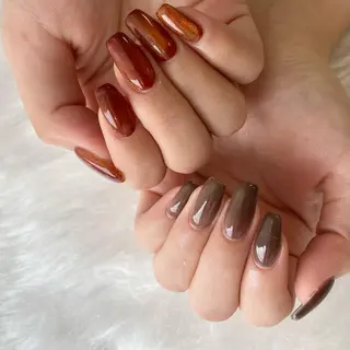 ネイル Ray. ／綺麗目ニュアンスのネイルデザイン