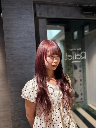 ロング カラー&プルエクステ 大人気！！のヘアスタイル