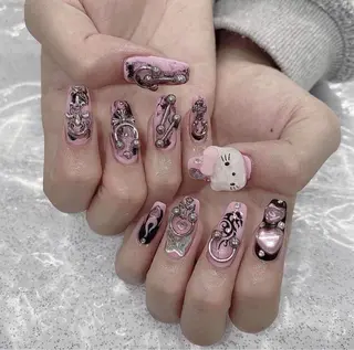 ネイル Lee Nails チップ長さだし専門店のネイルデザイン