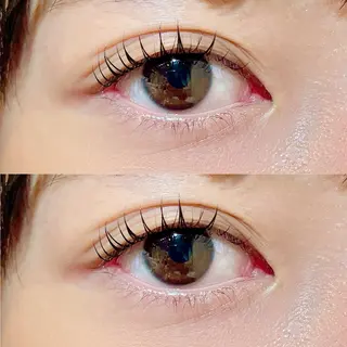 マツエク・マツパ 笠井 彩花のマツエク・マツパデザイン