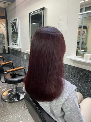 ミディアム 艶髪/透明感/吉祥寺 /縮毛矯正/yutoのヘアスタイル