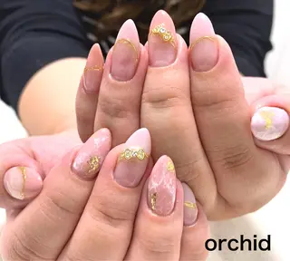 ネイル orchid ♡オーキッドのネイルデザイン