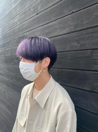 カラー メンズ 【nui 茨木】 原田美紅のヘアスタイル