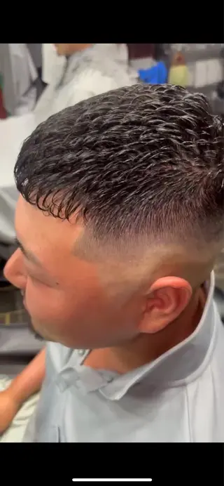 ショート Dorcus所属・日本橋フェードパーマ 田村　怜央那のヘアスタイル