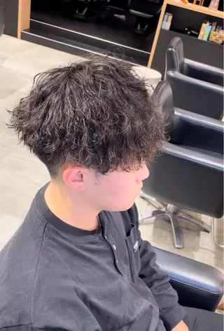 パーマ メンズ 長町/酸性ストレート /曲がる縮毛矯正のヘアスタイル