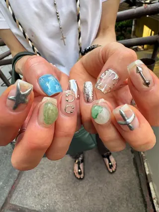 ネイル .unff所属・前山 亜耶のネイルデザイン