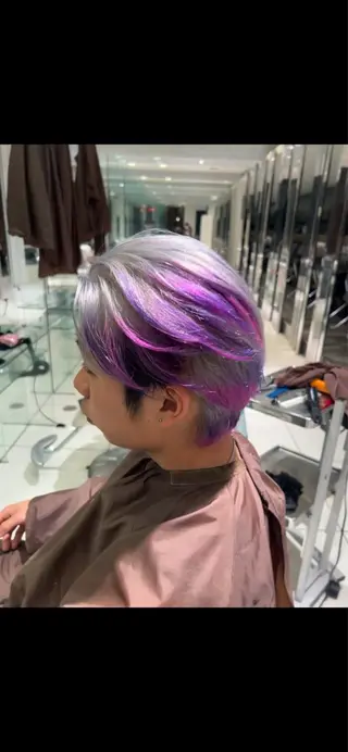 カラー 鈴木 瑛郎のヘアスタイル