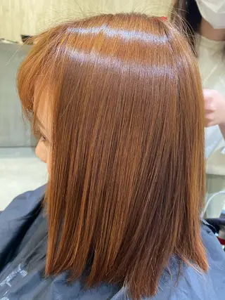 ミディアム 透明感カラー🌈 菊池 結衣のヘアスタイル