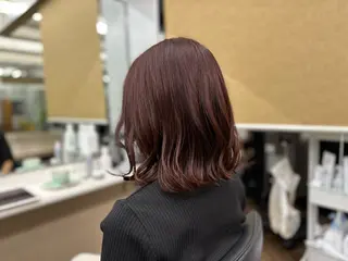 ミディアム カラー 似合わせ小顔カット 🌟神谷 ヨシタカのヘアスタイル