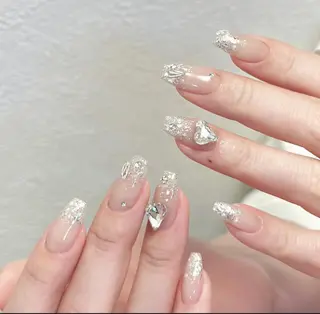 ネイル By moonネイル 🌷ワンホン/韓国風のネイルデザイン