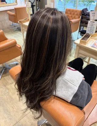 ロング カラーモデル募集中✨ 田中未来のヘアスタイル