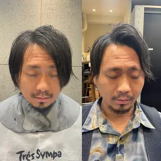 ショート メンズ トレサンパ所属・💈トレサンパ 💈金山駅✂︎愛実のヘアスタイル