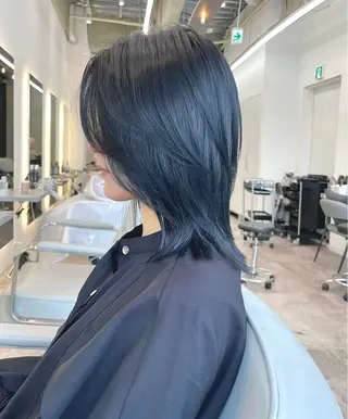 カラー W-TOKYO所属・圧倒的個性🦄 sayaka･*:.のヘアスタイル