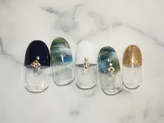 ネイル トップネイリスト Ribbon立川店のネイルデザイン