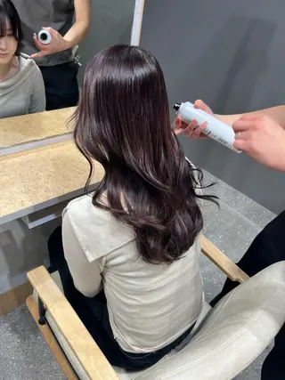 ロング カラー Juna✂️ レイヤー / ボブのヘアスタイル