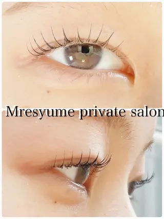 マツエク・マツパ Mresyume MAYUのマツエク・マツパデザイン