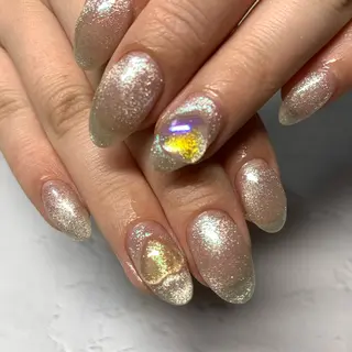 セミロング 竹下 凌香のネイルデザイン