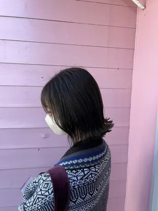 ミディアム カラー 【史上最高】口コミ No.1/ナツキのヘアスタイル