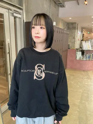 ミディアム カラー 小木曽智美 /ボブ/ショートのヘアスタイル