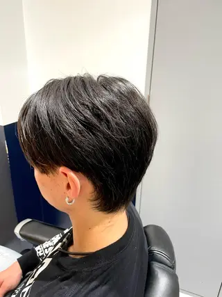 ミディアム メンズ 銀座メンズカット/ 銀座メンズパーマ/のヘアスタイル