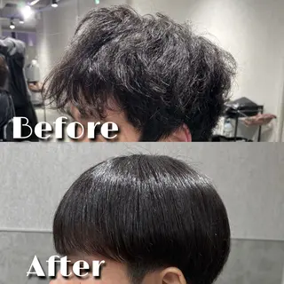 メンズ 🦋艶髪縮毛矯正 CoCo.🦋のヘアスタイル