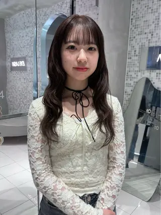 カラー 透明感カラー/set /hana🍀🪽‪のヘアスタイル