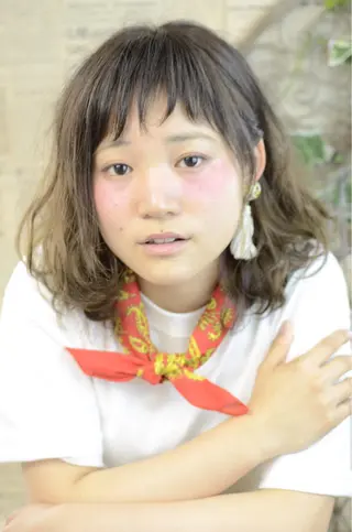 ミディアム Campus キャンパスのヘアスタイル