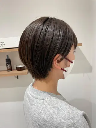 ショート カラー ボブ支持率NO1 🌈CHIKAのヘアスタイル