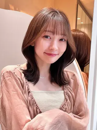 ミディアム 🔶美人レイヤー 金山🔶のヘアスタイル
