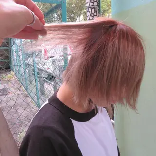 ショート ミディアム セミロング ロング カラー パーマ ヘアアレンジ レイヤーカット BLend 渋谷のヘアスタイル