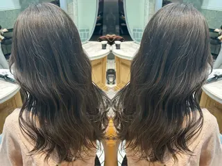 ロング カラー ハイトーン×透明感 たけるのヘアスタイル