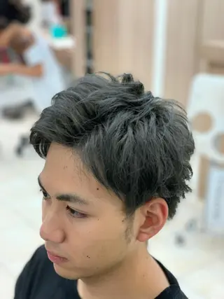 ショート メンズ 韓国ヘア/レイヤー 🇰🇷/艶髪/長橋のヘアスタイル