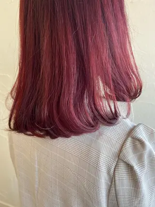 ミディアム カラー Hair Musee   柱店所属・topstylist 吉住 早織のヘアスタイル