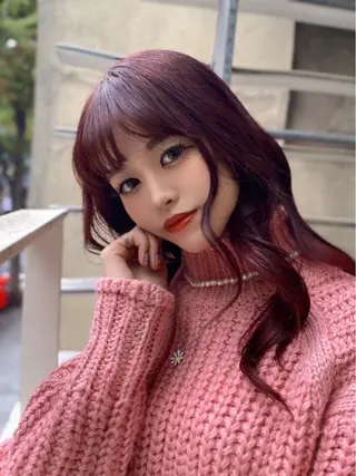 ロング カラー Ash 銀座店所属・銀座/カラー 🎀momo🎀のヘアスタイル