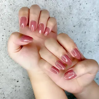 ミディアム カラー パーマ ヘアアレンジ メンズ キッズ ネイル マツエク・マツパ Salon Ｋのネイルデザイン