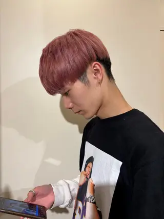 ショート カラー マンツーマン施術🌷 透明感/HIKARIのヘアスタイル