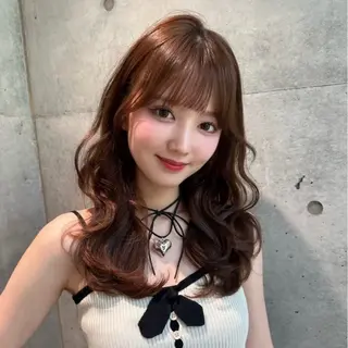 カラー 🎀Rimi୨୧ ✨艶✨color🎀のヘアスタイル