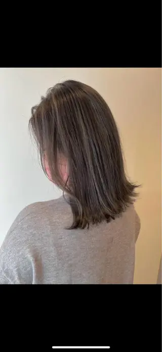 ミディアム カノエ下関熊野店 /スタッフモデルのヘアスタイル