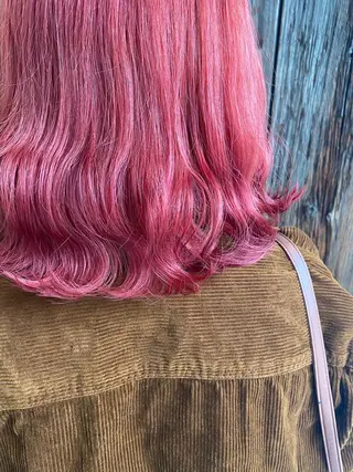 ミディアム カラー ヘアアレンジ ネイル XENA表参道 MIKUのヘアスタイル