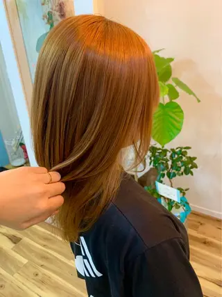 セミロング mare所属・＊＊＊ natsumiのヘアスタイル