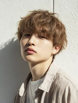 ショート メンズ アレンジ/新宿 透明感カラー/ヤノのヘアスタイル