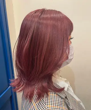 ミディアム 木下 泰乙のヘアスタイル