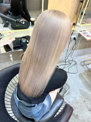 ロング カラー 髪質改善/ボブ/ ハイトーン❣️yuiのヘアスタイル