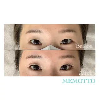 マツエク・マツパ MEMOTTO CHIHIROのマツエク・マツパデザイン