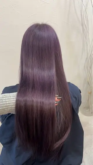 ロング カラー 鈴木 凜音のヘアスタイル