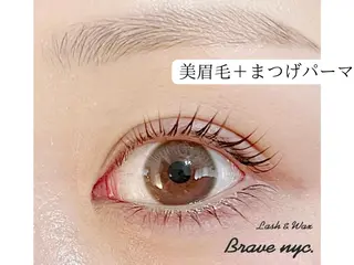 アイブロウ brave nyc. 小針のマツエク・マツパデザイン