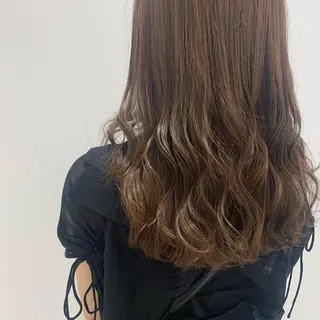 ロング カラー ボブ/美髪矯正 /佐藤　奈巳のヘアスタイル