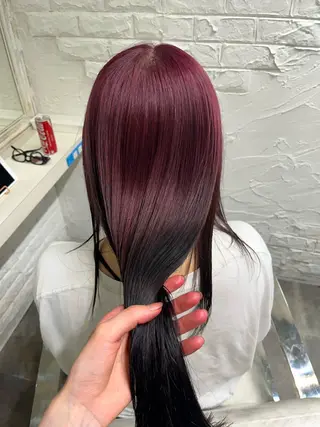 セミロング カラー uros.所属・🩵aiko / モデル募集中️🩵のヘアスタイル