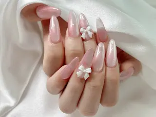 ネイル 【パラジェル・フィルイン】 T&BNAIL STUDIO所属・ナ サギ ロング無制限中のネイルデザイン