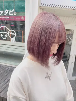 ミディアム カラー ボブ/髪質改善💎✨ SOMAのヘアスタイル